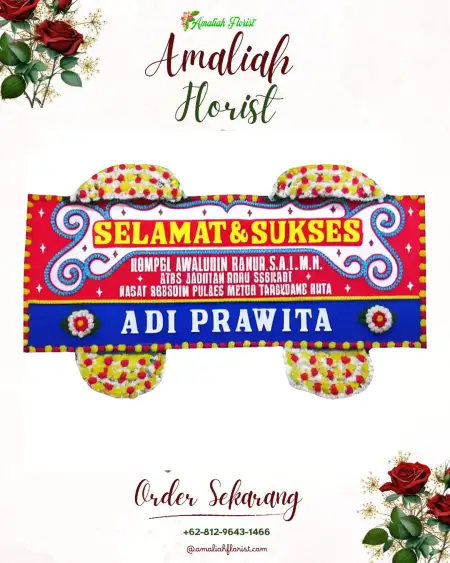 Papan Bunga Ucapan Selamat Kudu